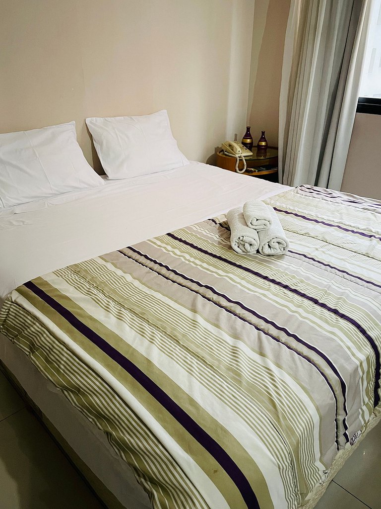 Morada Moema Slaviero Essential II - Flat em hotel bem local